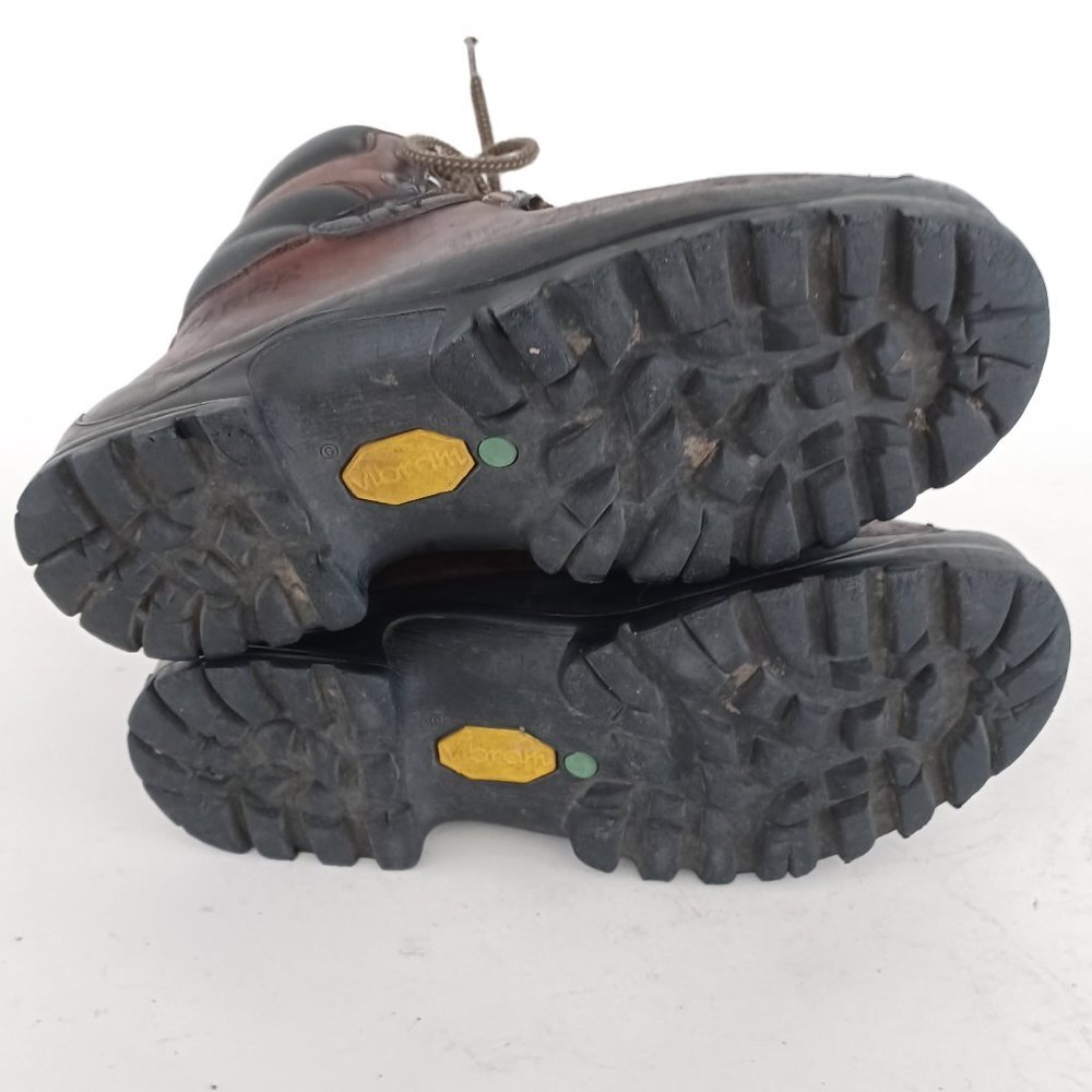 🌄 Vintage Scarpa Italian Made Stiff Leather Hiking Boots Size 39.5 🌄 - Picture 12 of 15